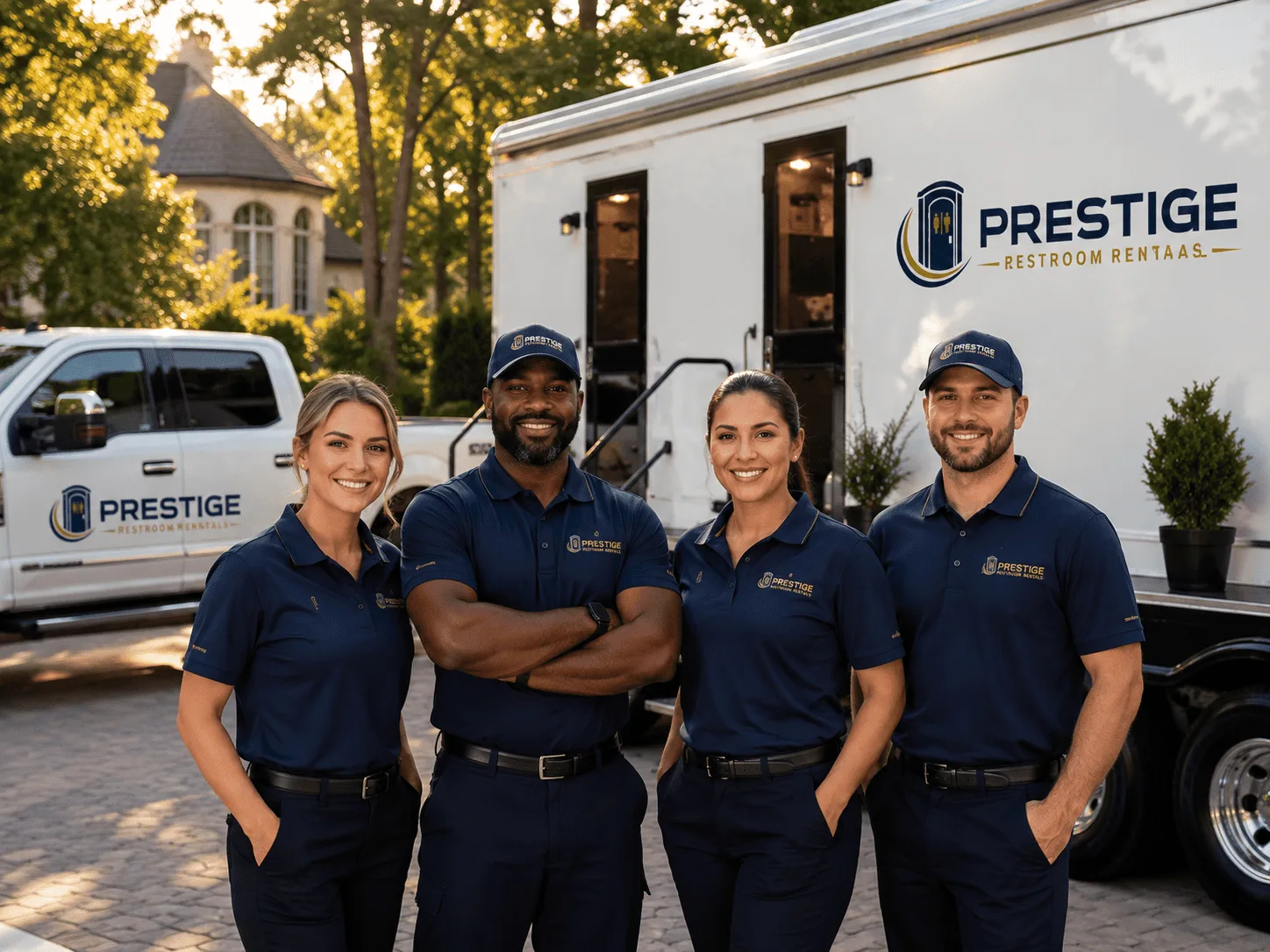 Trusted Luxury Portable Restrooms company in Creston, WV
